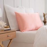 Pure Silk Pillow Case by Royal Comfort-Blush-1927503852471455745